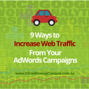 Increase Web Traffic from AdWords