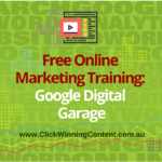 Free Online Marketing Training: Google Digital Garage